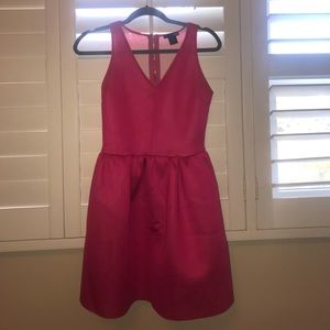 pink aqua dress